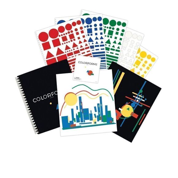 Original Classic Colorforms Re-stickable Vinyl Design 60th Anniversary Edition - Picture 1 of 6